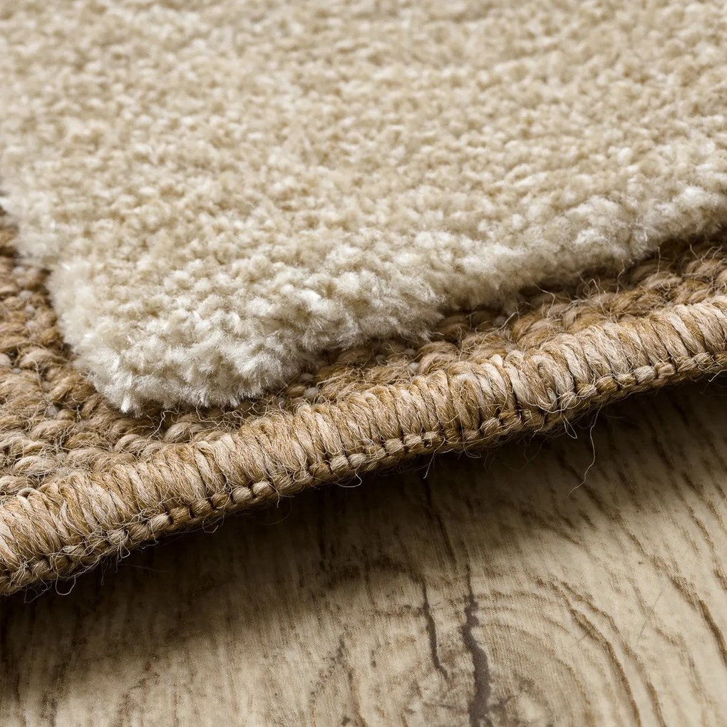 Dywany Łuszczów, Kusový koberec Spark 0710A beige/cream, 120x170, béžová, chodba / predsieň