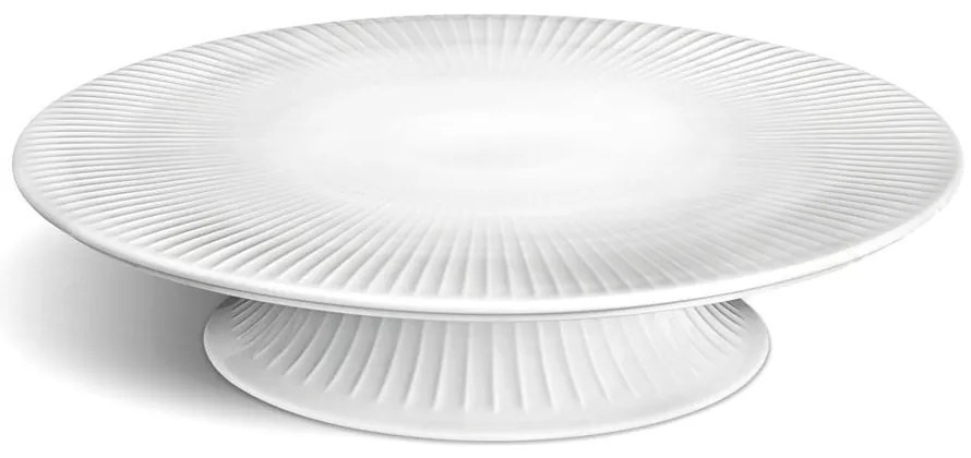 Biely porcelánový podnos na tortu Kähler Design Hammershoi Cake Dish, ⌀ 30 cm