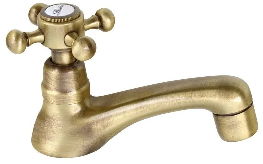 Stojančekový umývadlový ventil v bronzovej farbe Antea – Sapho