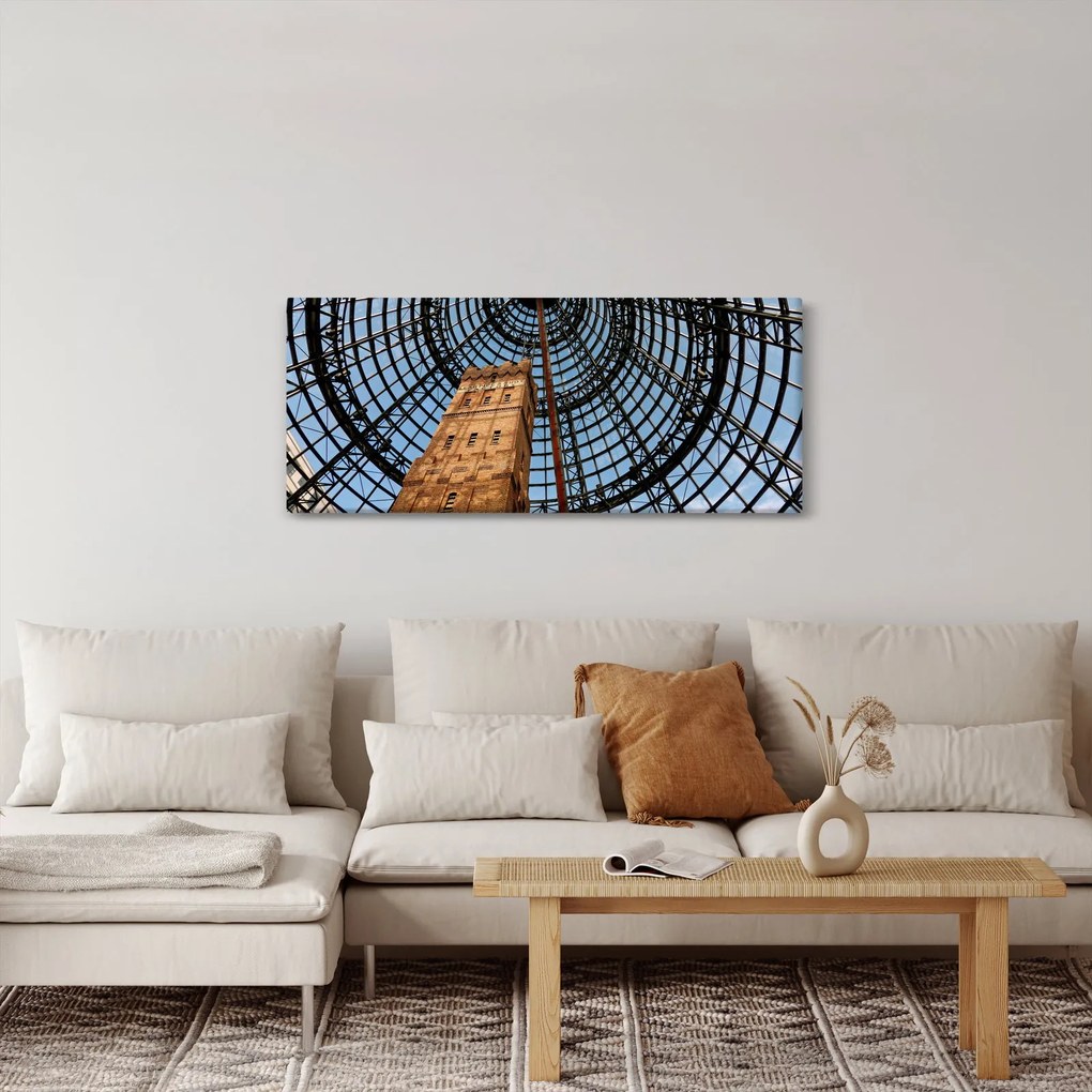 Obraz veže v Melbourne (120x50 cm)