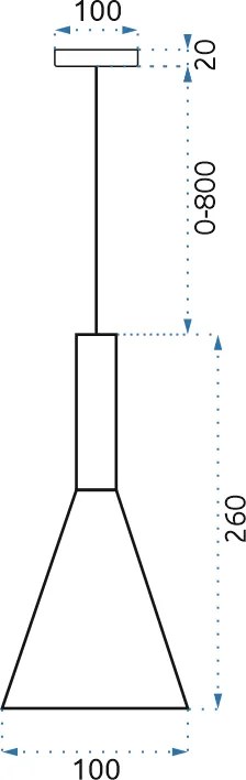 Stropné svietidlo LETIZ - šedé/čierne
