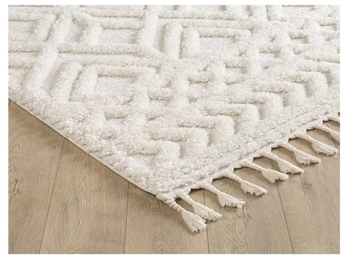 Béžový koberec 110x60 cm Shaggy - Mila Home