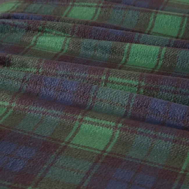 Deka STAR zelená / granátová