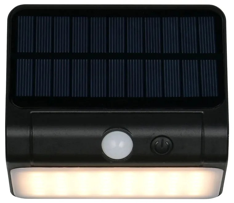 LED nástenné solárne vonkajšie svietidlo (výška 12 cm) Olinda – Trio