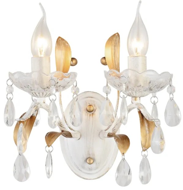 ACA DECOR Nástenné svietidlo SARDINIA max. 2x40W/E14/230V/IP20
