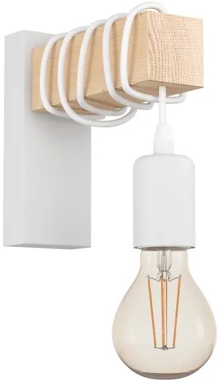 Eglo 33162 - Nástenné svietidlo TOWNSHEND 1xE27/10W/230V