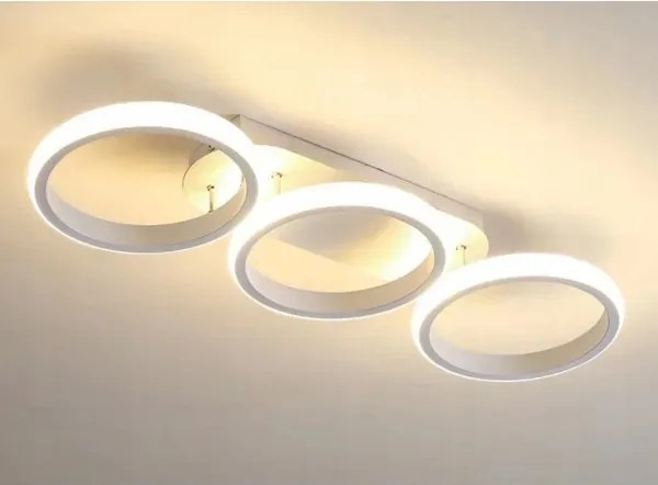 LED stmievateľné stropné svietidlo LED/30W/230V 3000-6500K biela Wi-Fi Tuya + diaľkové ovládanie