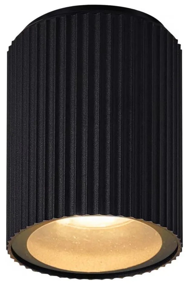 Nordlux - Vonkajšie stropné svietidlo KYKLOP 1xGU10/15W/230V IP54 čierna