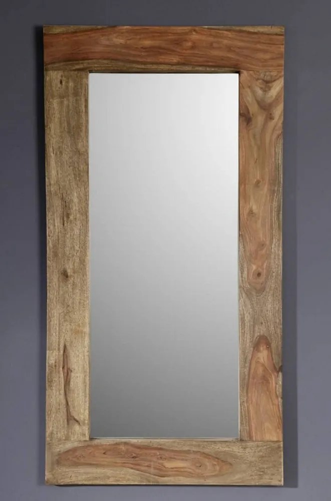 Masiv24 - GREY WOOD Zrkadlo 60x115 cm, palisander