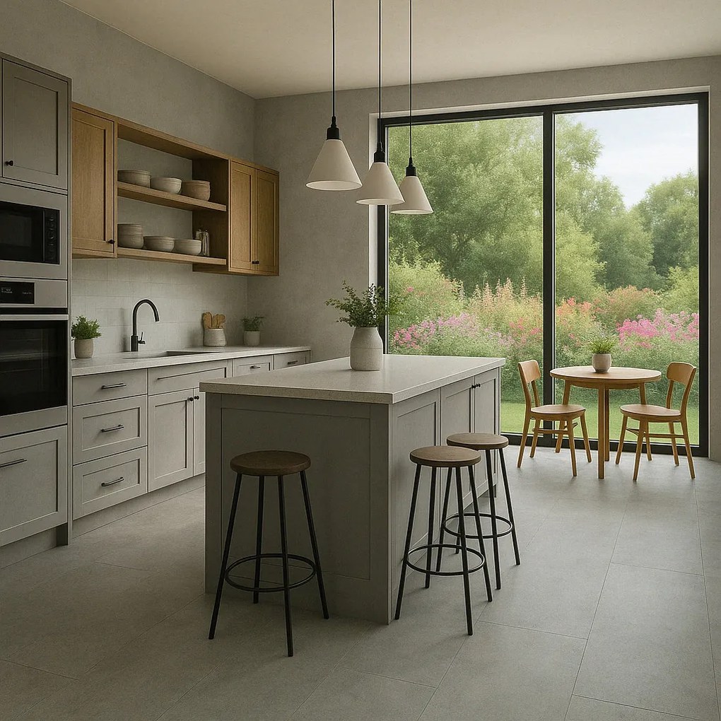 PVC podlaha - lino Logitex Ultimate 55 Sting T95, na mieru, šíře 2m,4m, šedá, filc, chodba / predsieň, IVC Commercial