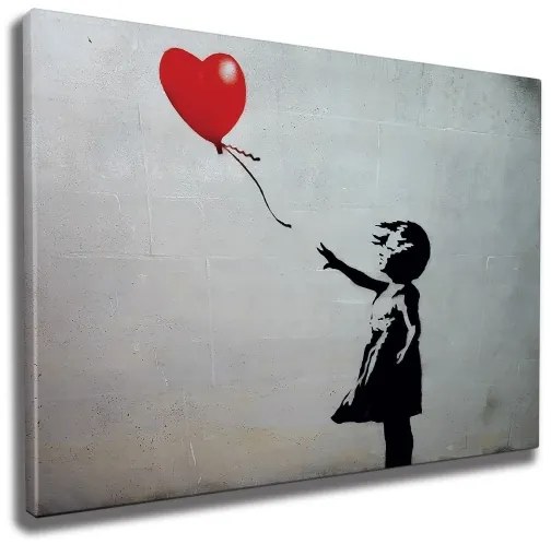 Nástenný obraz na plátne 50x70 cm čierna/šedá