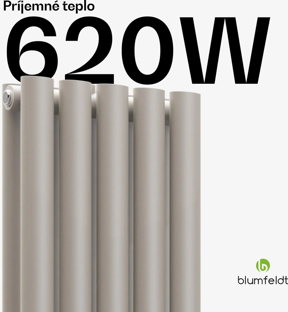 Blumfeldt Tallheo radiátor 120x30 620W