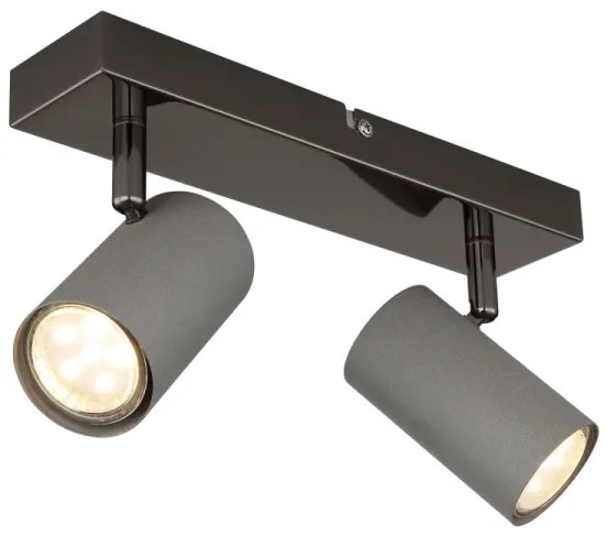 Globo 57911-2S - Bodové svietidlo ROBBY 2xGU10/25W/230V