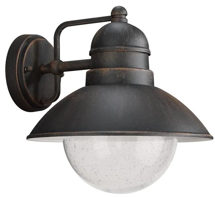 Philips 1748086PN - Vonkajšie nástenné svietidlo DAMASCUS 1xE27/60W/230V IP44