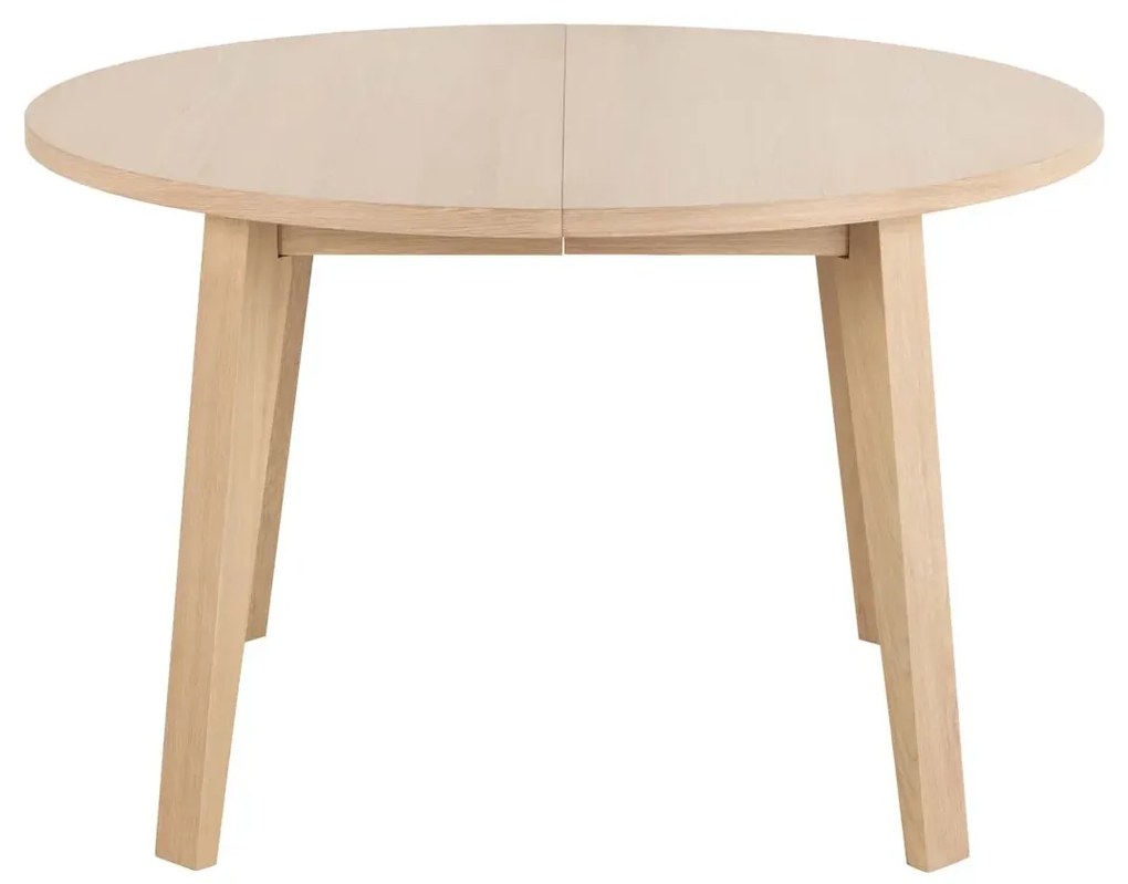 Rozkládací jídelní stůl A-line 120/220 cm bělený dub
