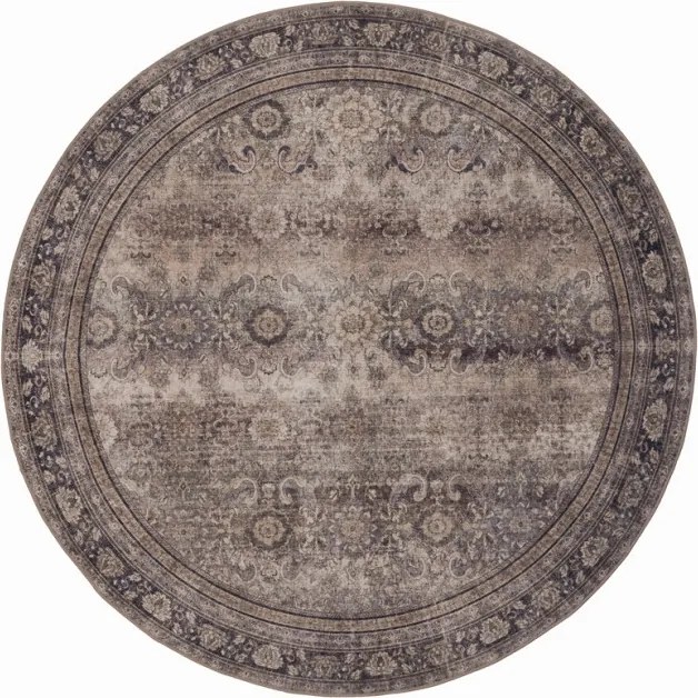 Koberec INKA Oriental hnedý kruh
