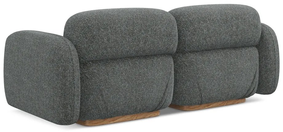 Sivá pohovka 190 cm Ailani – Makamii