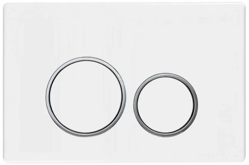 Mexen NAPO 05 - Tlačidlo pre Mexen Napo modul (kompatibilné s modulom Geberit Delta UP100) , biela, 604500