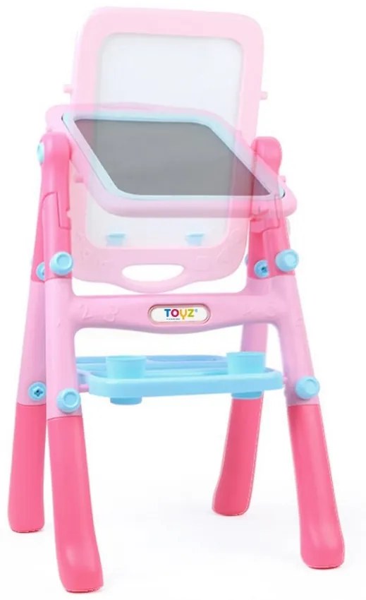 Obojstranná edukačná tabuľa Toyz red