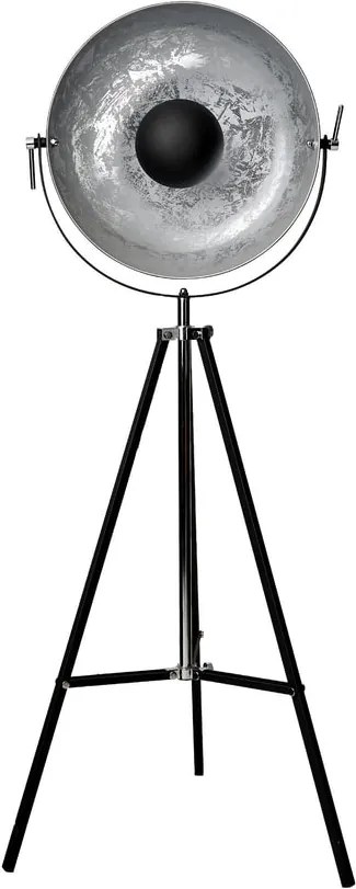 SATELLIGHT Stojacia lampa 60 cm - čierna/strieborná