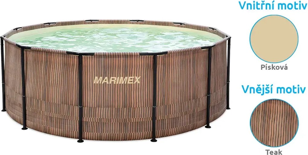Marimex Florida 3,66 x 1,22 m Teak 10340286