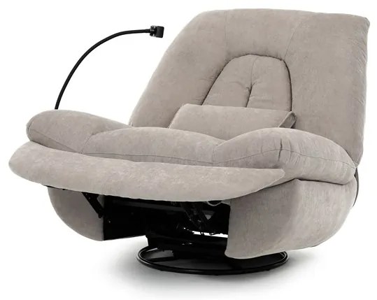 Autronic BONTEC Polohovacie kreslo, elektrické zabudované ovládanie, béžová, látka, TV-7081 LAN2 Farba: Béžová