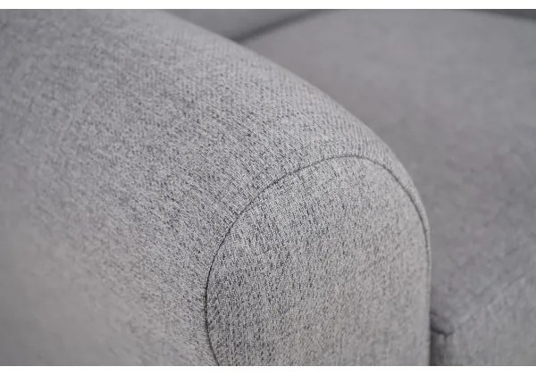 Kreslo ušiak VIVA sivé