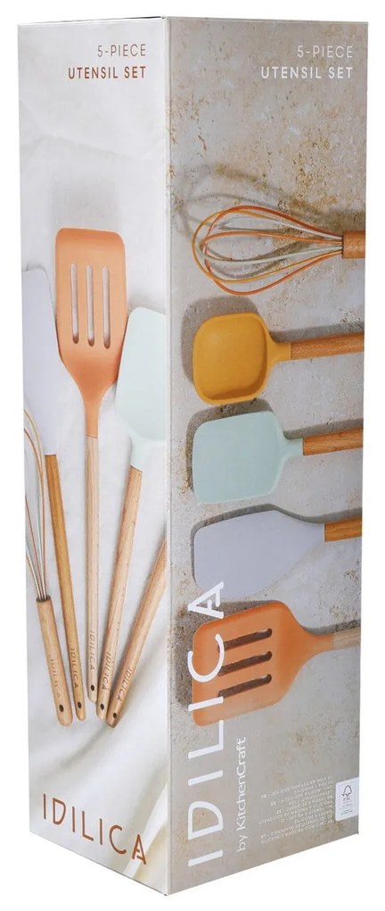Kitchen Craft Sada kuchynského náradia Idilica – sada 5 ks