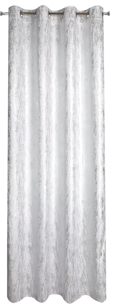 ZATEMŇOVACÍ ZÁVES NA KRÚŽKOCH ELISE 140X250 CM BIELA