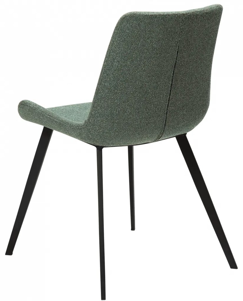 HYPE ČALÚNENÁ STOLIČKA green/black