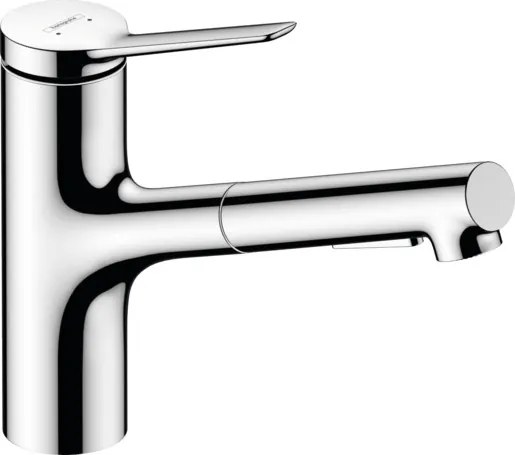 Hansgrohe Zesis M33 drezová batéria s vyťahovacou spŕškou, 2 prúdy chróm 74 820 000