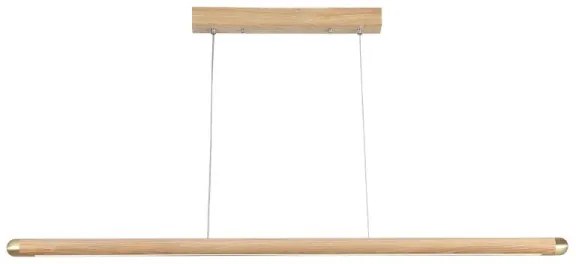 LED Luster na lanku LED/22W/230V 4000K 120 cm jaseň/masív