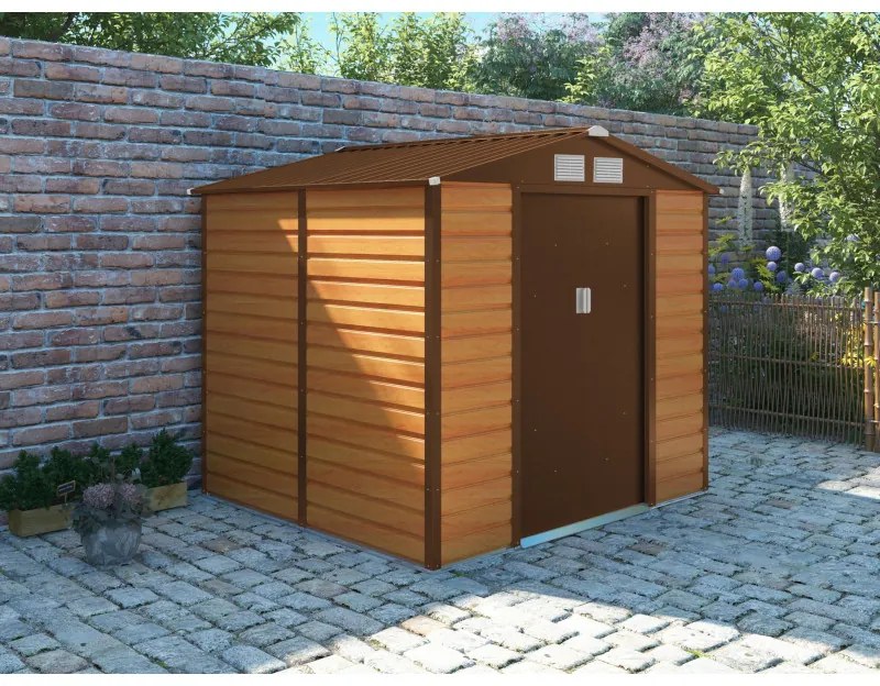 G21 Záhradný domček G21 GAH 407 - 213 x 191 cm, hnedý