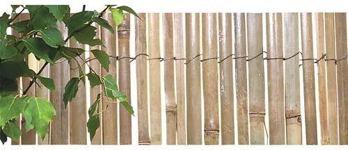 Bambusová rohož štiepaná prírodná 1x5 m