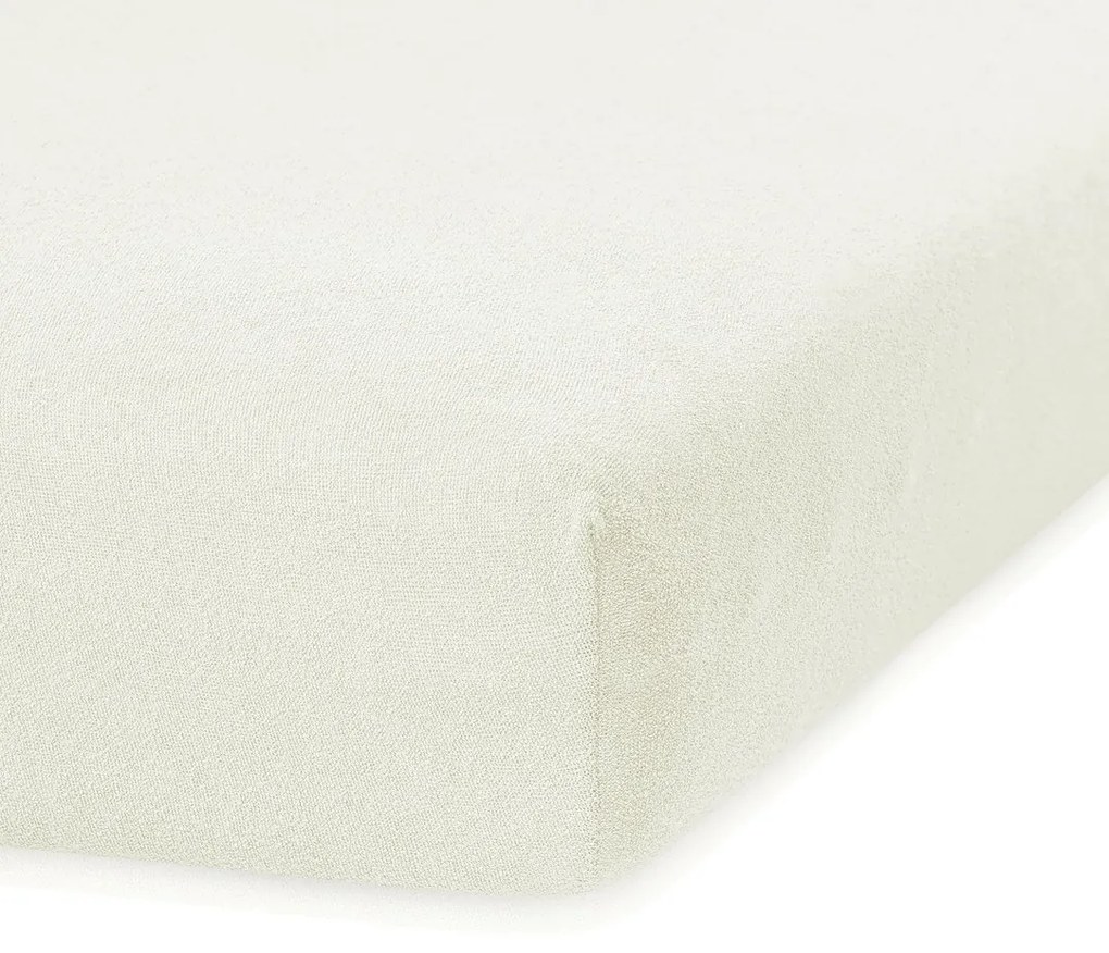 Froté plachta s gumou Amelia Home Ruby ecru