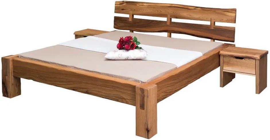 Posteľ BELLA Rozmer - postelí, roštov, nábytku: 180 x 200 cm, Povrchová úprava: olejovosk