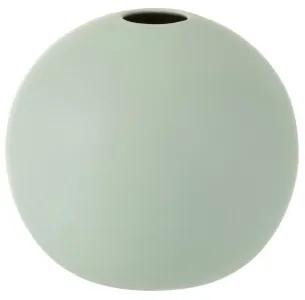 Svetlo zelená keramická váza MINT M - 18 * 18 * 18 cm