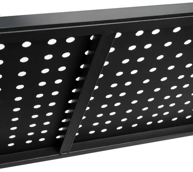 Pojazdný regál GESTEL 3 police čierny