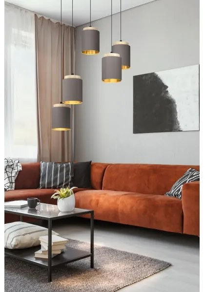 Eglo 99447 - Luster na lanku ALBARIZA 5xE27/40W/230V pavúk