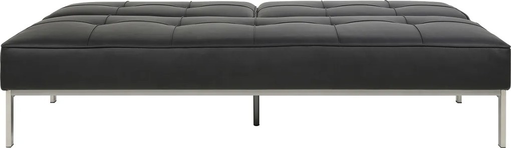 Dizajnová rozkladacia sedačka Amadeo, 198 cm, čierna