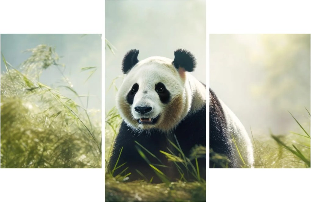 Obraz - Panda (90x60 cm)