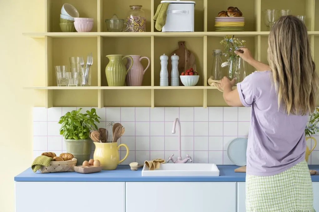 Žltý keramický tanier MYNTE LEMONADE 19,5 cm