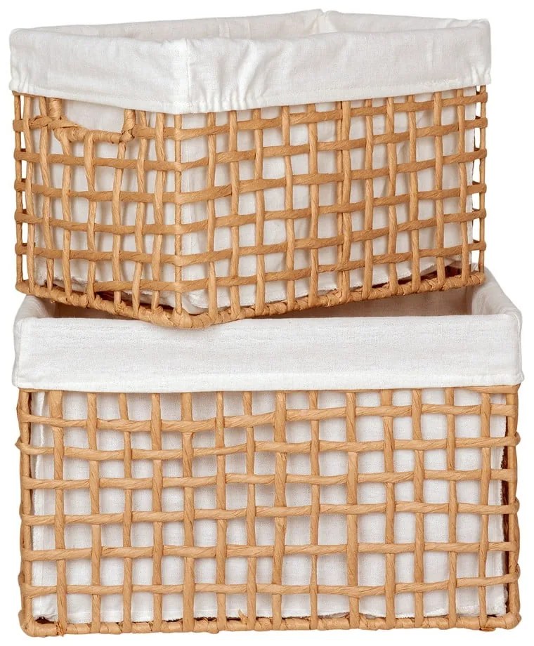 Košíky v súprave 2 ks 25x35x22 cm Bustelo – House Nordic