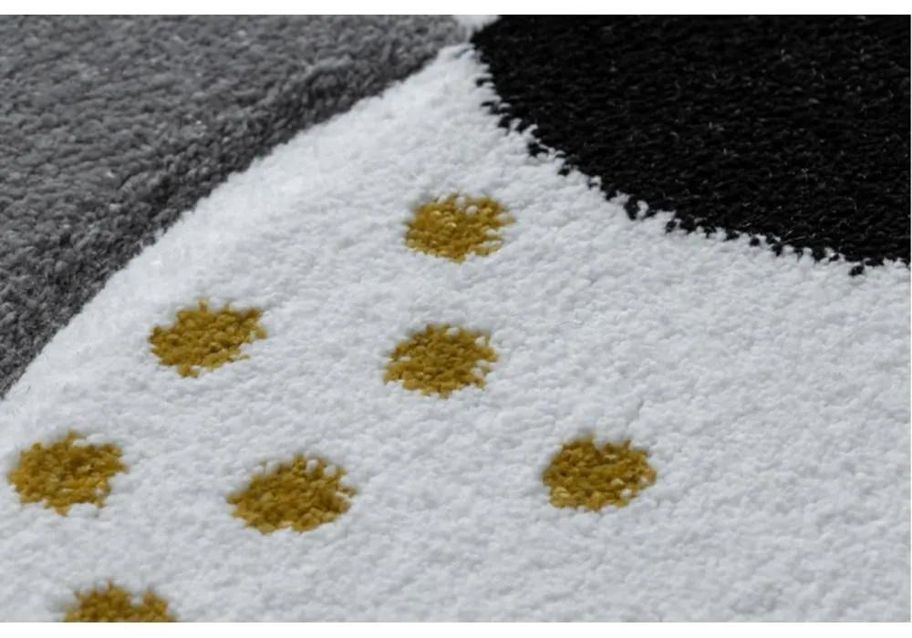 Detský kusový koberec Lev sivý 80x150cm