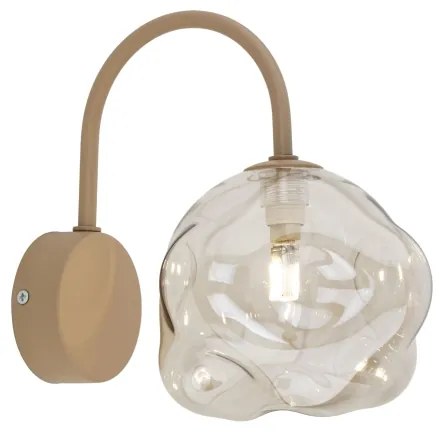 Nástenné svietidlo LAVA 1xG9/8W/230V béžová/dymová béžová