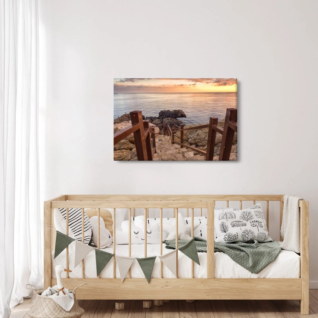 Obraz - Zostup k moru (90x60 cm)