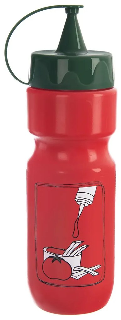 Dávkovacia fľaša na KEČUP – červená, 0,7 l