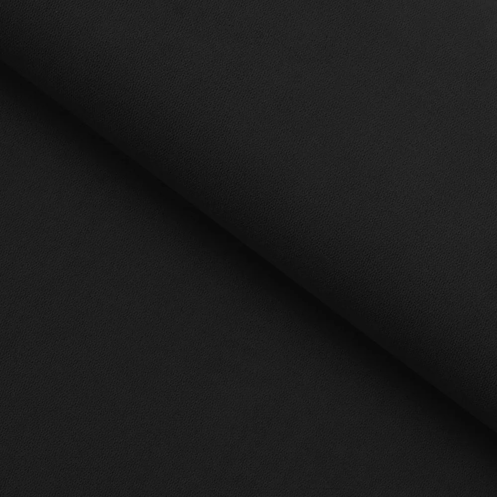 Biante Dekoračná obliečka na vankúš Velur VLR-004 Čierna 70 x 90 cm