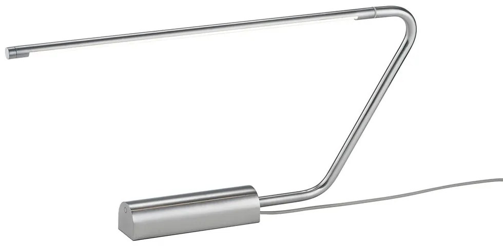 LED stolová lampa v striebornej farbe (výška 33 cm) Olea – Trio Select