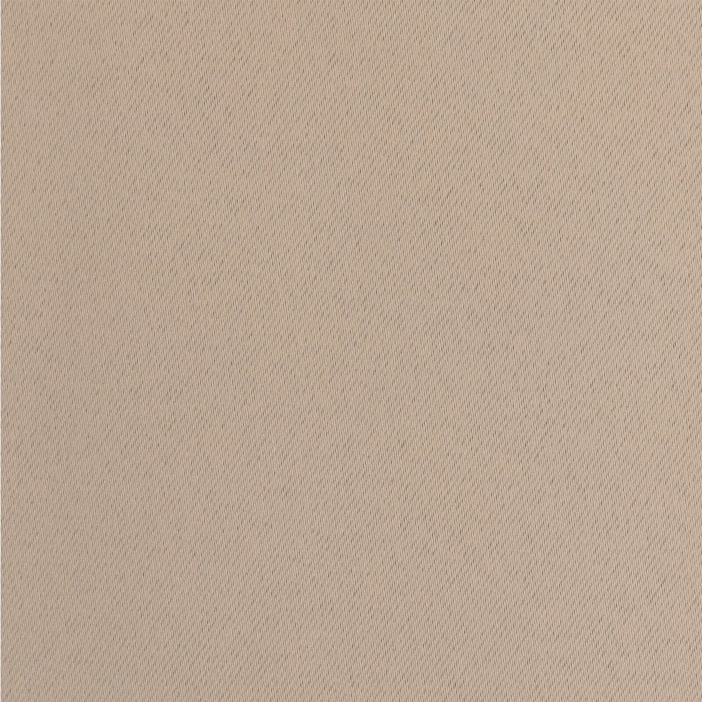 ZATEMŇOVACÍ ZÁVES NA KRÚŽKOCH LOGAN 140X270 CM BÉŽOVÁ